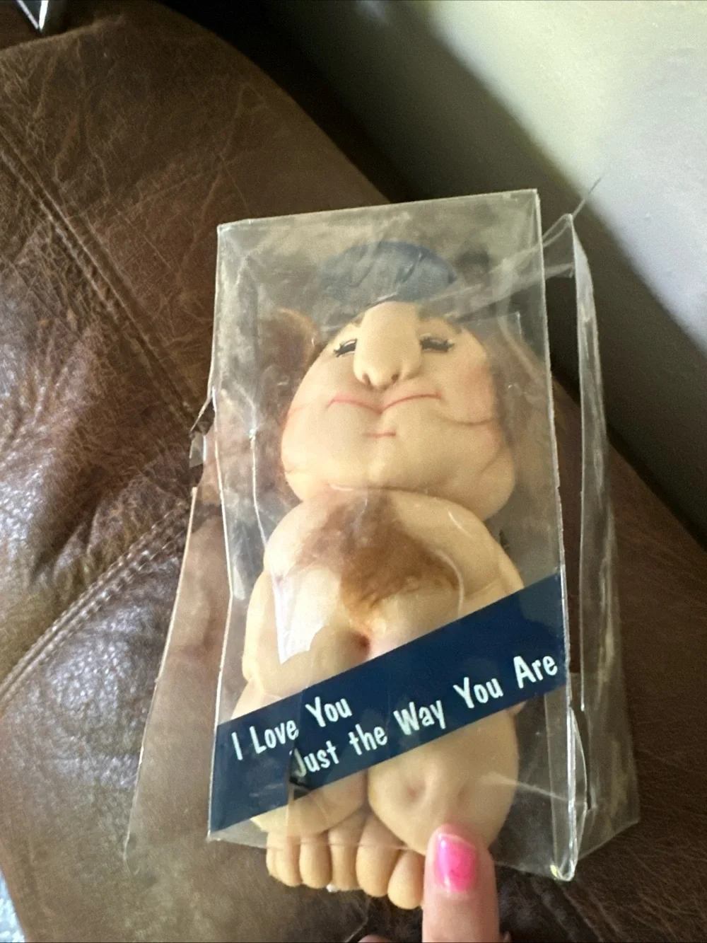 Vintage I love you the way you are doll